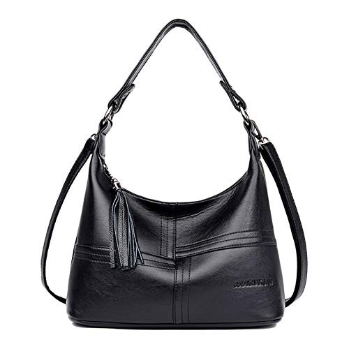 Oichy Crossbody Bags for Women Leather Purses and Handbags Lightweight Shoulder Bag Ladies Handbags Black Oichy Crossbody Bags for Women Leather Purses and Handbags Lightweight Shoulder Bag Ladies Handbags Black