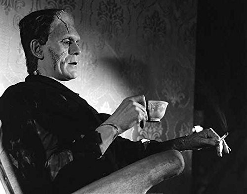 Even Monsters Need A Break (Frankenstein / Boris Karloff) 28"x22" Art Print Poster