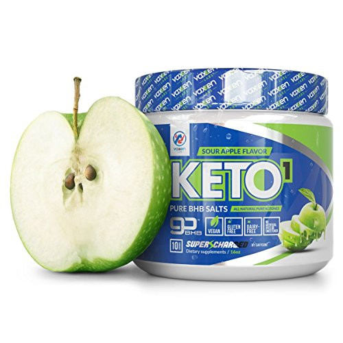 Exogenous Ketones Supplement with Beta Hydroxybutyrate BHB Salts for Ketogenic Diet  Keto Powder Drink to Help Reach Ketosis Weight Control Reduce Stress Boost Energy Sour Apple 10 Servings
