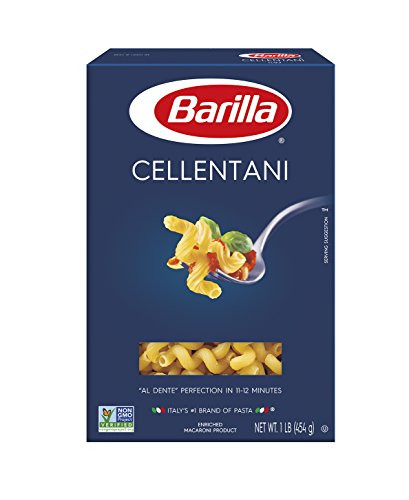Barilla Pasta Cellentani Pasta Cavatappi Pasta 16 Ounce
