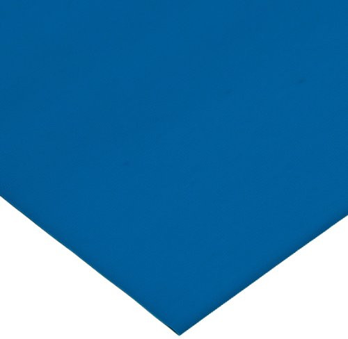 Hoffmaster 113004 Plastic Tablecover Roll, 100' Length x 40" Width, 3.94 Mil Thickness, Blue