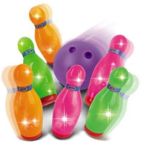 Deluxe Bowling Game Toy Set with Bowling Pins for Kids and Toddlers