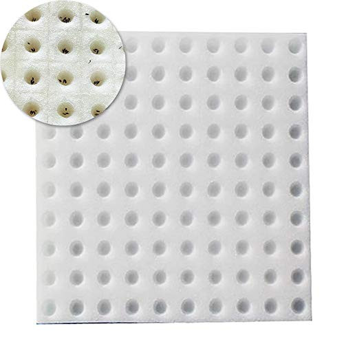 Hydroponic Sponge Hydroponic Seeds Planting Gardening Tool Sponges Moisturized Soilless Vegetables Cultivation Gardening Tools for Greenhouse Small Bud Growth or Grow Seedlings 4
