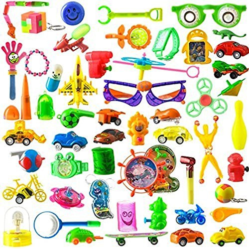 BDC Toy Assortment Stocking Stuffers, 100 Pieces