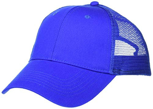 Marky G Apparel 6Panel Structured Trucker Cap Royal One Size