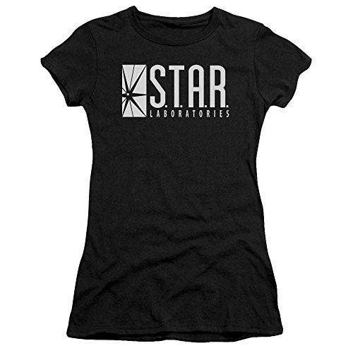 Juniors The Flash  S T A R  Juniors Slim TShirt Size M