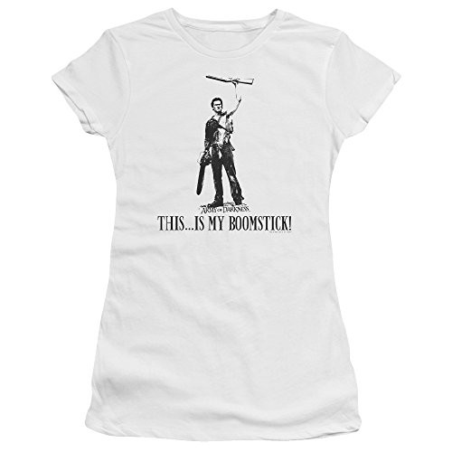Army Of Darkness Boomstick Officially Licensed Juniors T Shirt