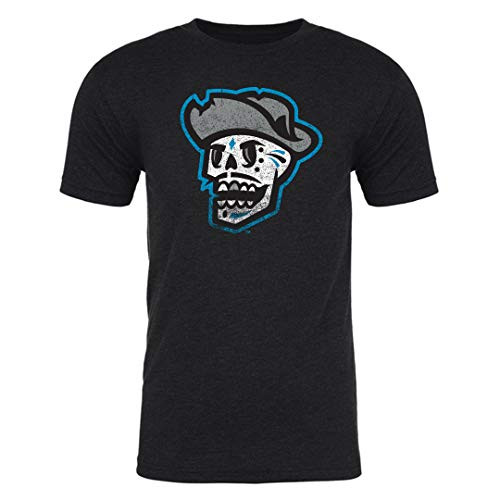 108 Stitches MiLB Las Vegas Reyes De Plata Minor League Baseball Men s Vintage TriBlend TShirt Large Black