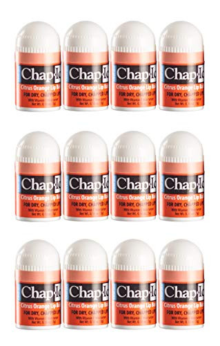 CHAPICE Mini Lip Balm CitrusOrange 12 Count