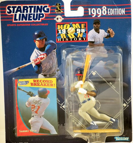 Starting Lineup MLB  SAMMY SOSA  HOMERUN RUN HISTORY COMEMMORATIVE 1998