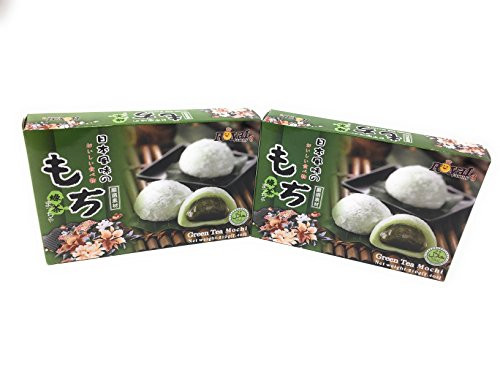 2 packs Japanese Green Tea Mochi  7 4 Oz / 210g