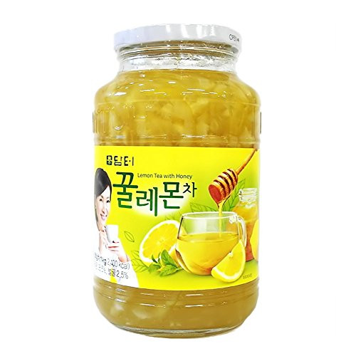 DAMTUH Honey Lemon Tea, Homemade Style Throat Comfort Honey Lemon, 35.27 Oz (1kg) 1 Bottle