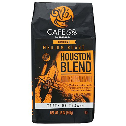 Houston Blend Medium Roast Ground Coffee pecan praline and coconut 3 Pack Houston Blend Medium Roast Ground Coffee pecan praline and coconut 3 Pack