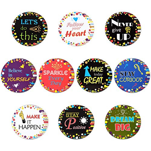 50 Pieces Confetti Positive Sayings Accents 10 Design Bulletin Board Decorations for Home Classroom Decoration