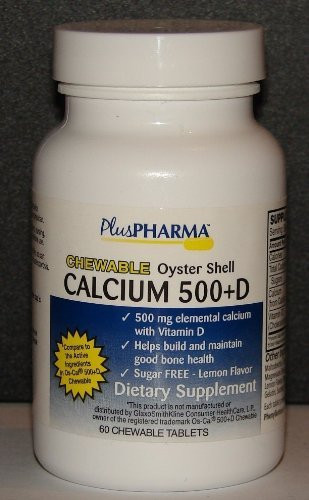 Chewable Calcium 500 plus D Compare to OsCal 500 Chewable 60ct
