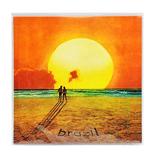 50PCS Flat Open Top Bag 6 7Mil Vinyl Record Outer Sleeves for 10   Single LP