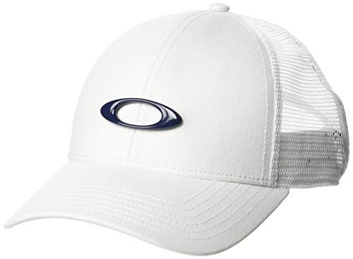 Oakley Men s 6 Panel Ellipse Trucker HatsOne SizeWhite
