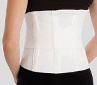7989183 Support Back CrissCross Elastic Small 10  White Part 7989183 by DJO Inc Qty of 1 Unit