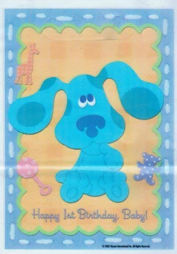 Designware Blue s Clues 1st Birthday Favor Bags 8ct