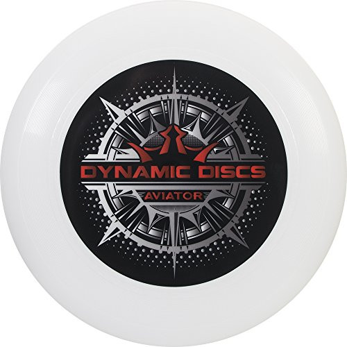 Dynamic Discs Aviator Ultimate Disc  175g Ultimate Frisbee  Consistent and Predictably Flying Ultimate Frisbee Disc Black/Red Dynamic Discs Aviator Ultimate Disc  175g Ultimate Frisbee  Consistent and Predictably Flying Ultimate Frisbee Disc Black/Red