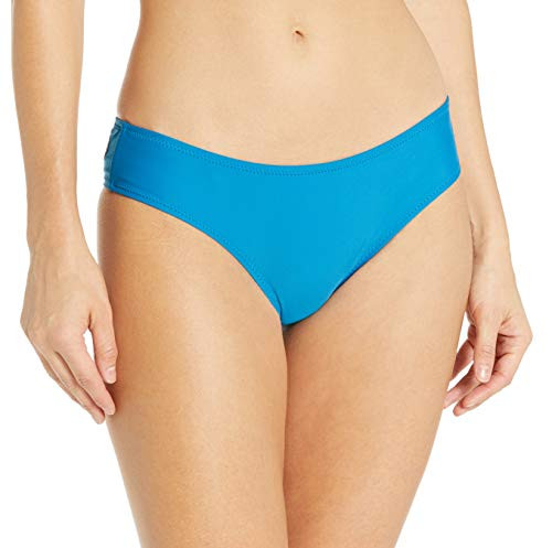 Volcom Junior s Simply Solid Cheeky Bikini Bottom Ocean XL