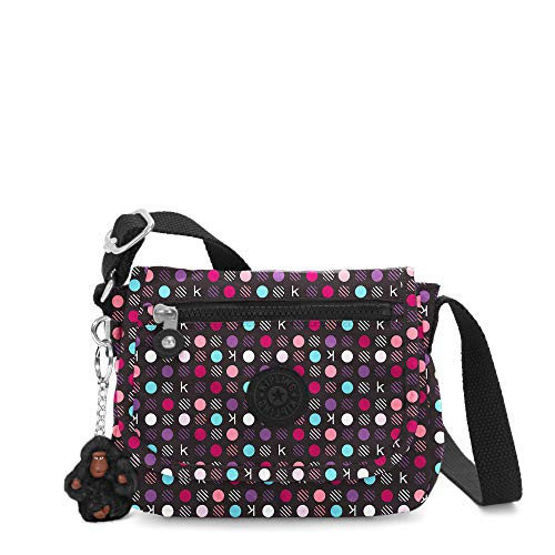 Kipling Sabian Printed Crossbody Mini Bag K Multi Dots Red