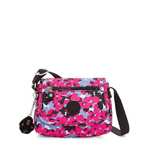 Kipling Sabian Printed Crossbody Mini Bag Spicy Floral Pink