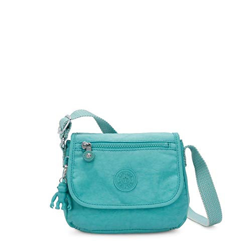 Kipling Sabian Mini Crossbody Bag Seaglass Blue