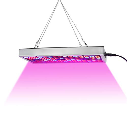 LED Grow Lights, Full Spectrum Panel Grow Lamp with IR & UV LED Grow Lights for Indoor Plants,Micro Greens,Clones,Succulents,Seedling