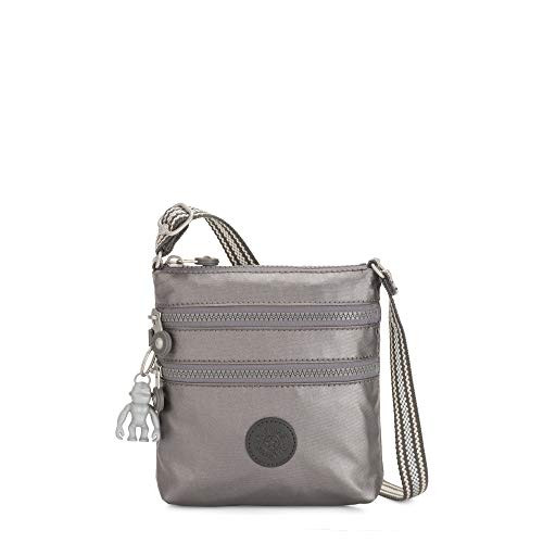 Kipling Alvar Extra Small Metallic Mini Bag Carbon Metallic