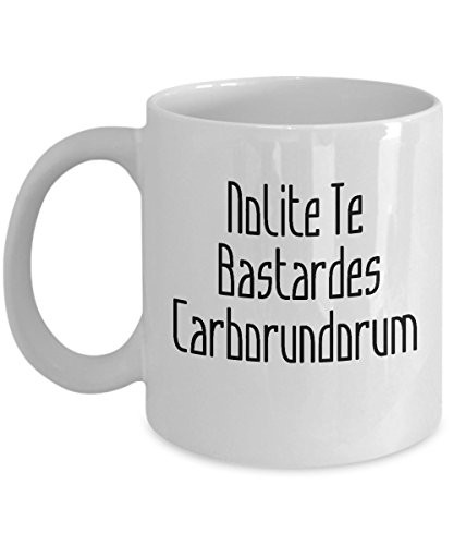 Nolite Te Bastardes Carborundorum Coffee Mug Handmaid Tea Cup
