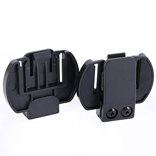 Amazingbuy  2 Pcs Vnetphone V6 V4 V25OOC Intercom AccessoriesHelmet Intercom Clip Mounting BracketMotorcycle BT Bluetooth Intercom Headset Accessories