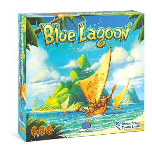 BLUE ORANGE Games Blue Lagoon Strategy Board Game BLUE ORANGE Games Blue Lagoon Strategy Board Game