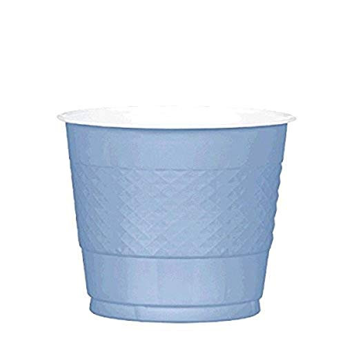 Amscan Pastel Blue Plastic Cups 9 Oz Party Tableware 200 Ct Amscan Pastel Blue Plastic Cups 9 Oz Party Tableware 200 Ct