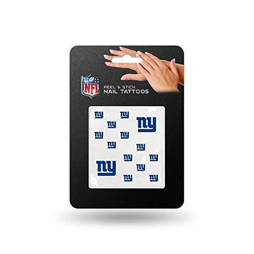 Rico Industries NFL New York Giants Nail Tattoos Set of 12 Plus 2 Face Tattoos Rico Industries NFL New York Giants Nail Tattoos Set of 12 Plus 2 Face Tattoos
