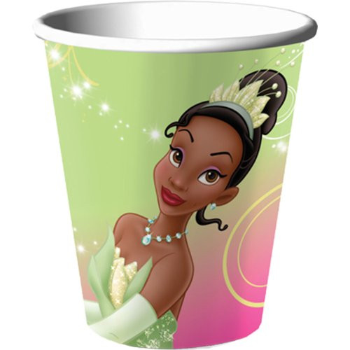 Hallmark Princess and The Frog Sparkle Party Cups 8 Count