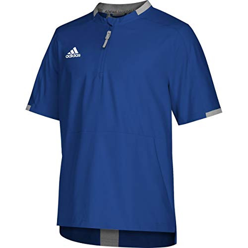 adidas Fielders Choice 2 0 Cage Jacket  Men s Baseball XS Collegiate Royal/Core Heather