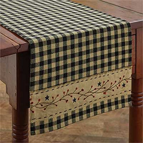Park Designs Berry Gingham Table Runner - 36" L