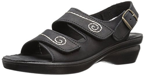 Spring Step Women s Belamar Sandal Black 39 EU/8 5 M US
