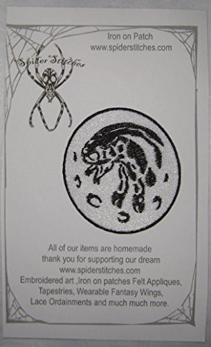 Moon Rabbit Hopping Patch Iron on Patch