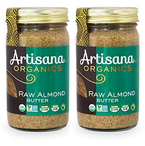 Artisana Organics Non GMO Raw Almond Butter 14 oz 2 Pack