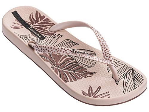 Ipanema Ana Frond Women s Flip Flops Pink/Pink/Rose 5 US
