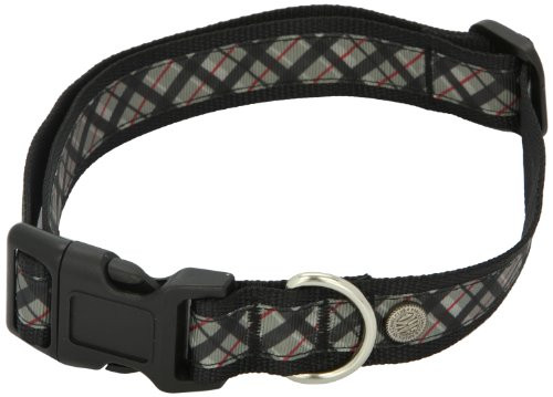 American Kennel Club Adjustable Dog Collar Large Black
