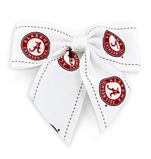 aminco NCAA Alabama Crimson Tide Team Bow Hair Clip
