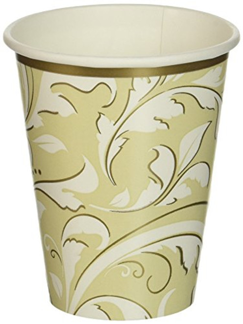 Golden Wedding Cups 9oz 8ct Wedding and Engagement Party Golden Wedding Cups 9oz 8ct Wedding and Engagement Party