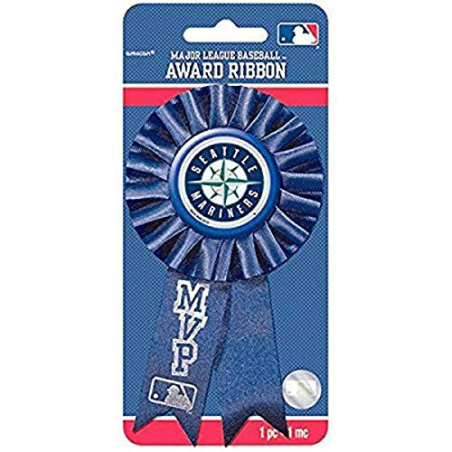 Seattle Mariners Major League Baseball Award Ribbon Party Favor