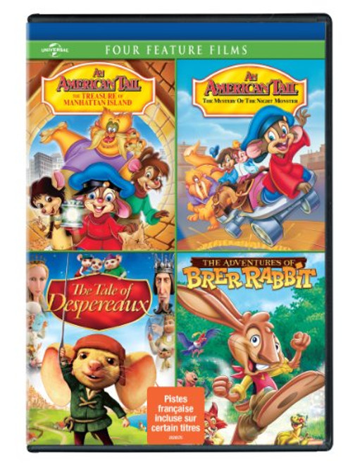 4Movie Family Fun Pack An American Tail The Treasure of Manhattan Island The Mystery Of The Night Monster / Tale Of Despereaux / Adventures Of Brer Rabbit 4Movie Family Fun Pack An American Tail The Treasure of Manhattan Island The Mystery Of The Night Monster / Tale Of Despereaux / Adventures Of Brer Rabbit