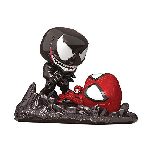 Pop Comic Moments Marvel SpiderMan vs  Venom Vinyl Figure