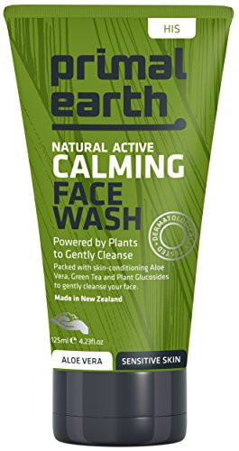 Primal Earth Natural Active Calming Face Wash For Sensitive Skin, 125ml (4.2 oz)