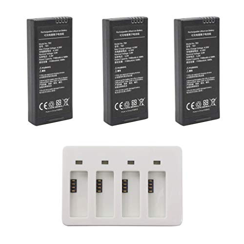 Anbee 1100mAh 3 8V Intelligent Flight LiPo Battery 3pcs 4Ports Charger Hub for DJI Ryze Tello and Tello EDU Drone Anbee 1100mAh 3 8V Intelligent Flight LiPo Battery 3pcs 4Ports Charger Hub for DJI Ryze Tello and Tello EDU Drone